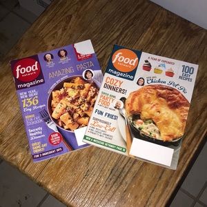 Food Network magazine 2 issues